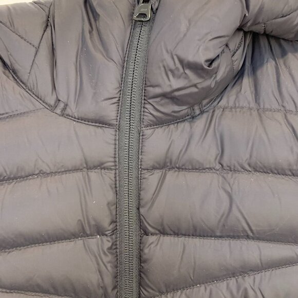 NWOT Lands End Coat, Womens down ultra light packable black Sz XS Petite Jacket - Picture 6 of 13